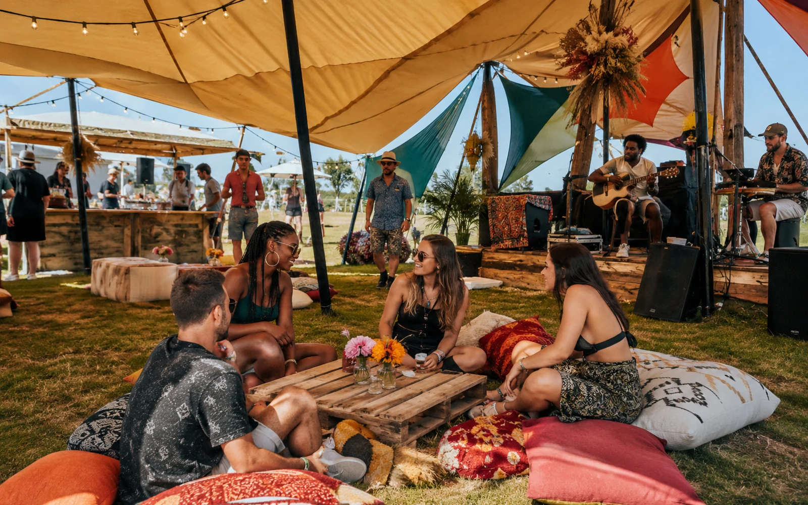Festival tents