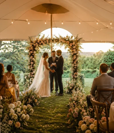 Wedding Tent Hire: Creating Beautiful Outdoor Wedding Spaces