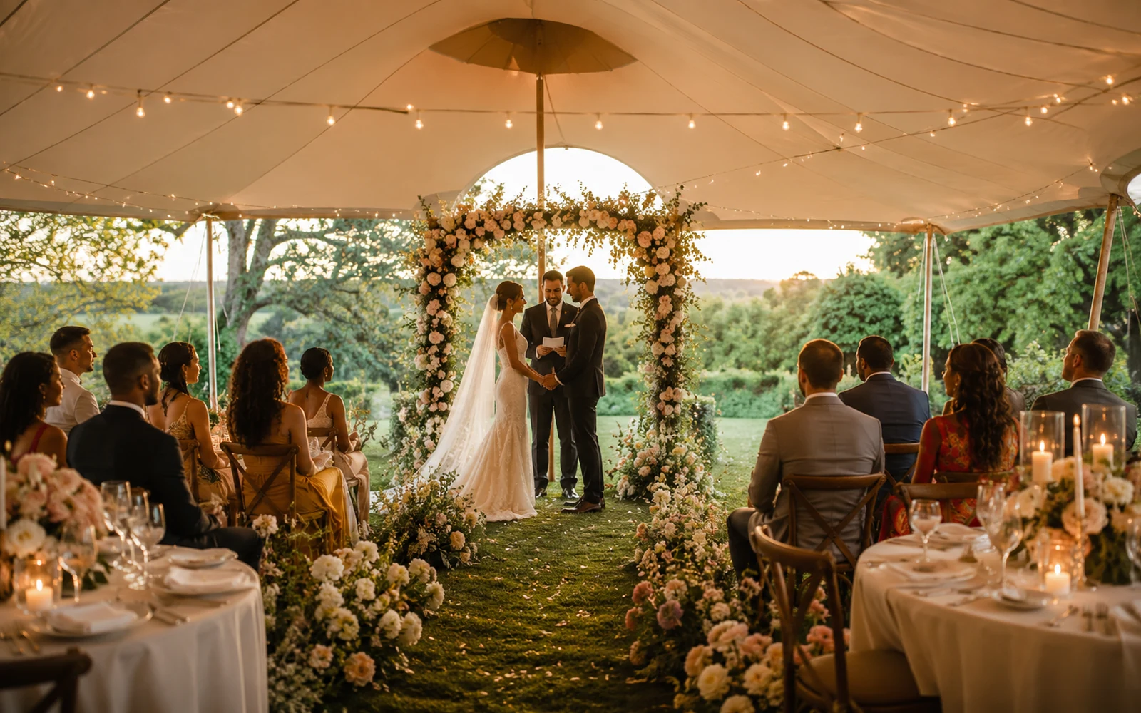 Wedding tent hire